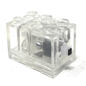 Light-Up 2x3 Brick (Flashing / Multi Colored Lights)
