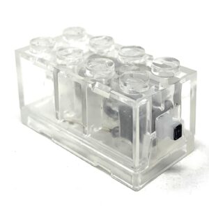 Light-Up 2x4 Brick (White Light)