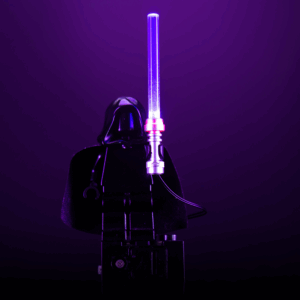 Light-Up Minifigure Lightsaber (Purple)