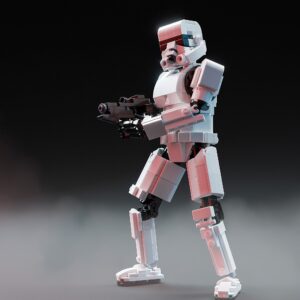 Stormtrooper 9 Figure - Custom MOC made using LEGO parts