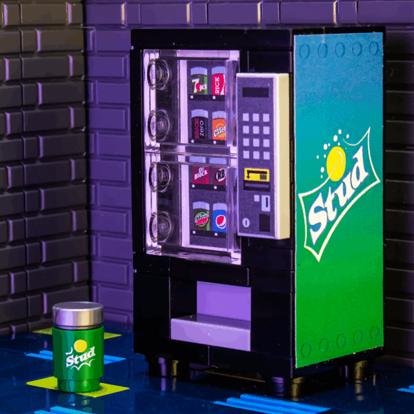 Stud - B3 Customs Soda Vending Machine made using LEGO parts - Image 2