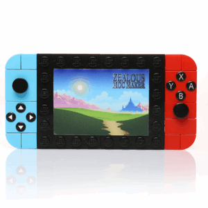 Custom Pretendo 2017 Handheld Console Building Set made using LEGO parts