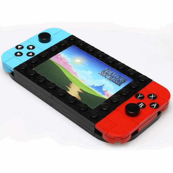 Custom Pretendo 2017 Handheld Console Building Set made using LEGO parts - Image 4