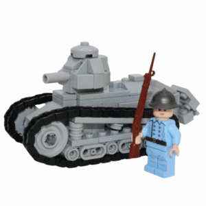 Custom FT17 WWI Light Tank made with LEGO parts