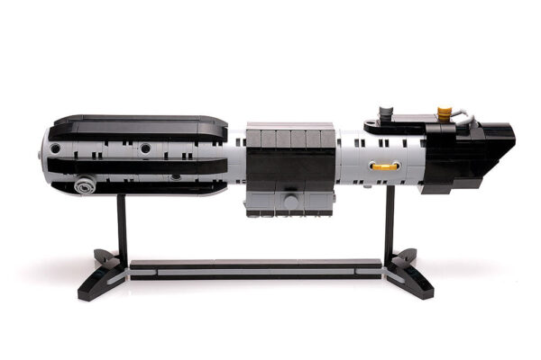 Custom Life Size Darth Vader's Saber w/ Stand made using LEGO parts - Image 5