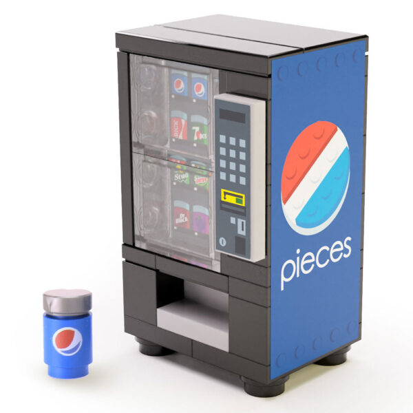 Pieces - B3 Customs Soda Vending Machine made using LEGO parts - Image 2