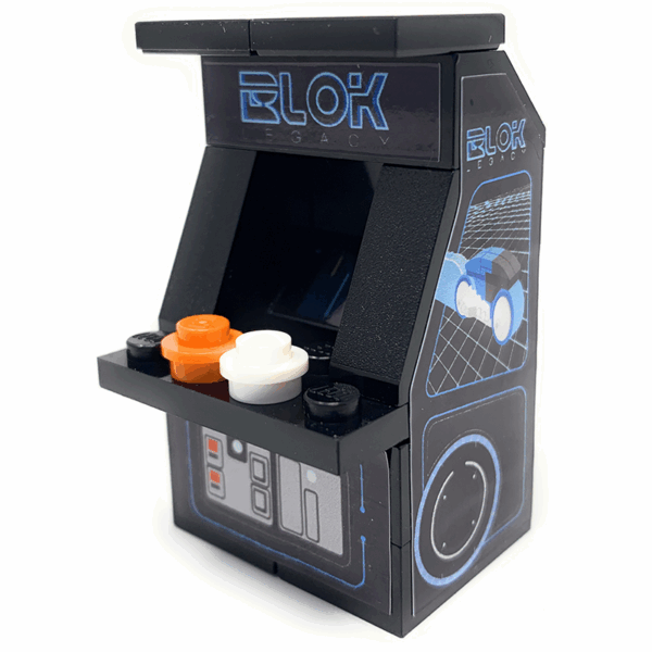 Custom BLOK Legacy Arcade Machine made using LEGO parts - Image 4