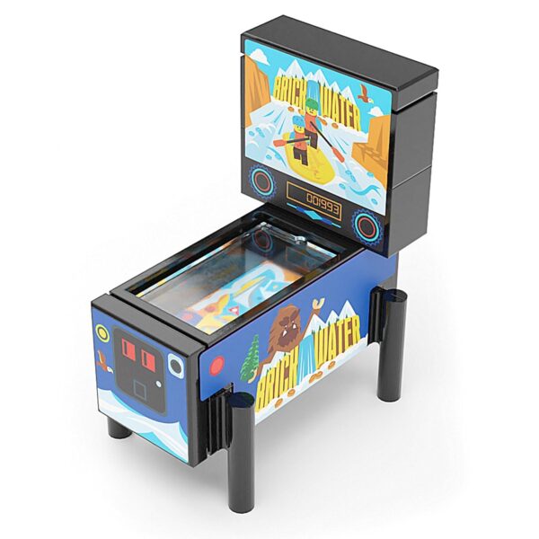 Brick Water Rafting - B3 Customs Pinball Arcade Machine Building Set - Image 2