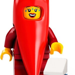 Chili Costume Fan  - LEGO Collectible Minifigure (Series 22) (2022)