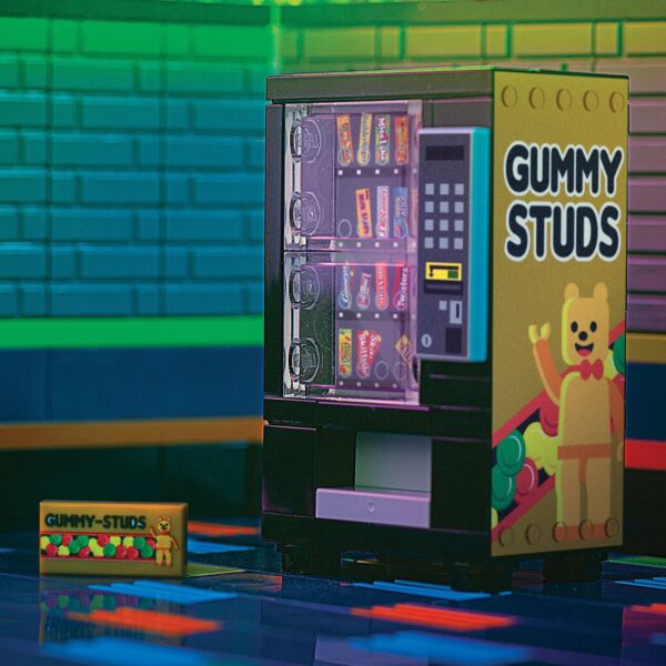 Gummy Studs Vending Machine made using LEGO parts - B3 Customs - Image 3