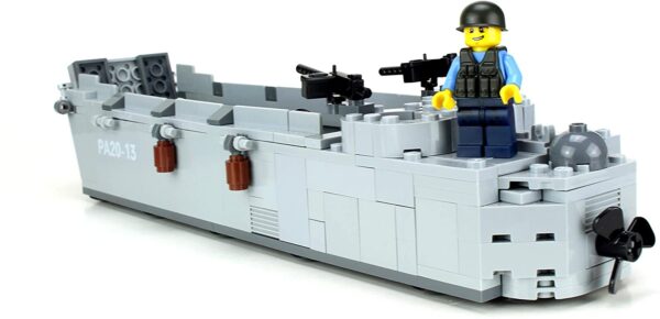 WW2 Landing Craft Higgins Boat made with LEGO parts - Image 4