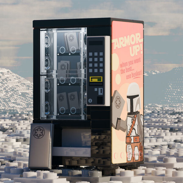 Mando Beskar Vending Machine Building Set - B3 Customs - Image 2