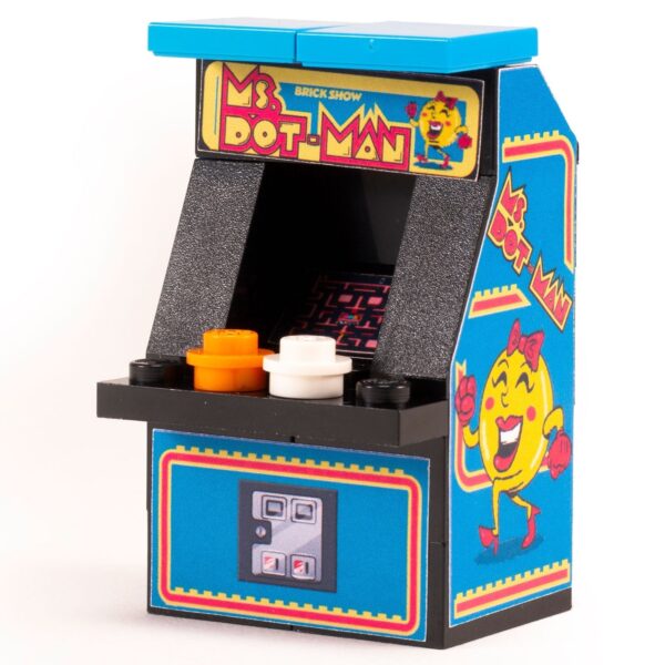 Ms. Dot-Man Custom Arcade Machine made with LEGO parts - B3 Customs - Image 2