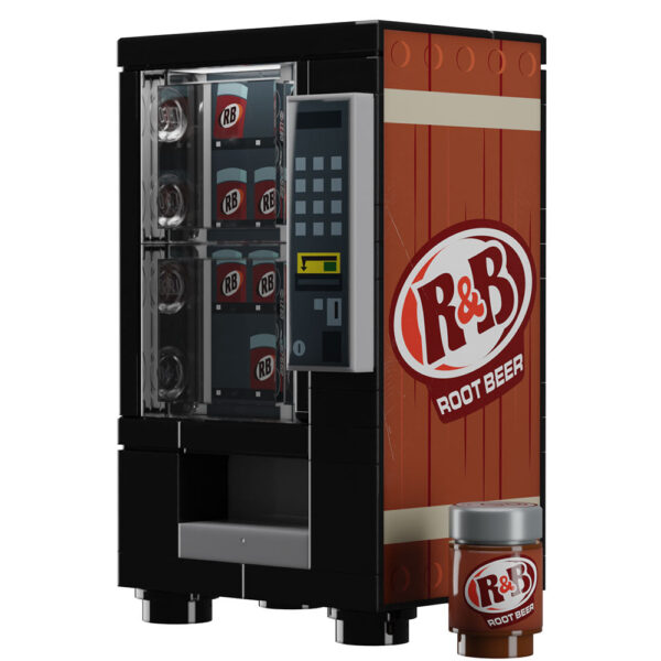 R & B Root Beer - B3 Customs Soda Vending Machine - Image 2