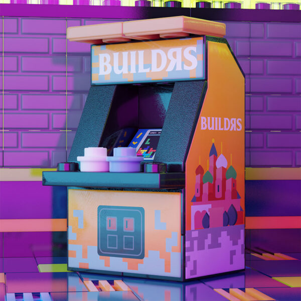 B3 Customs BUILDᴙS  Arcade Machine Building Set made using LEGO parts - Image 2