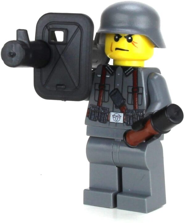 German WW2 Anti-Tank Soldier - Custom Military Minifig