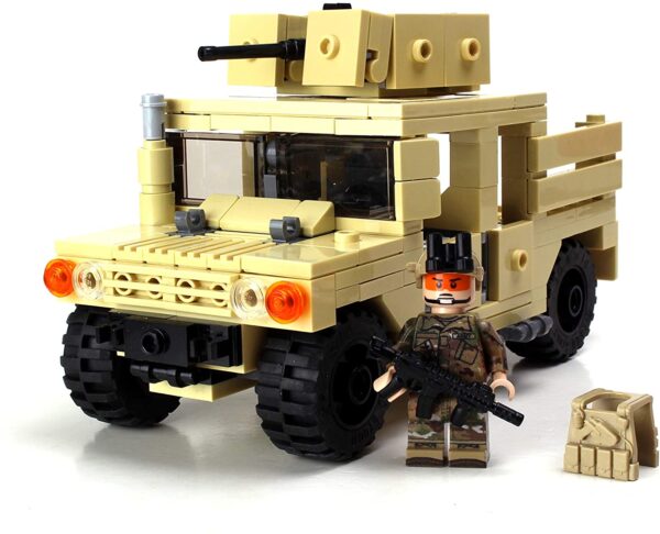 Army Tactical Gun Truck 4 x 4 - Custom Military Set - Image 2