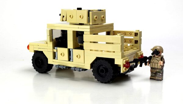Army Tactical Gun Truck 4 x 4 - Custom Military Set - Image 3