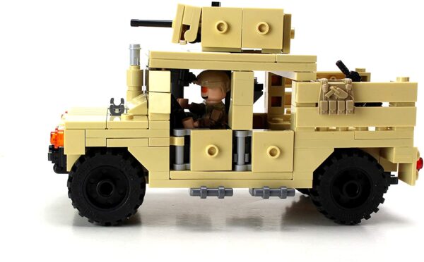 Army Tactical Gun Truck 4 x 4 - Custom Military Set - Image 5