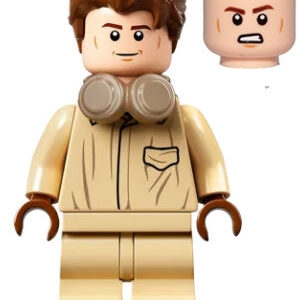 Cedric Diggory (Goblet of Fire, Coveralls, Headphones) - LEGO Harry Potter Minifigure (2021)