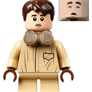 Neville Longbottom (Coveralls, Headphones) - LEGO Harry Potter Minifigure (2021)