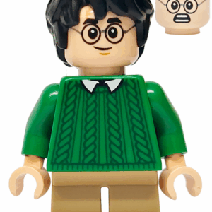 Harry Potter (Green Sweater, Sorcerer's Stone) - LEGO Harry Potter Minifigure (2024)
