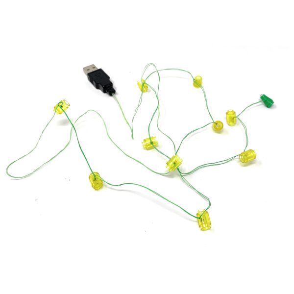 Light-Up Yellow Christmas Tree Lights (10199/10249) - Image 2