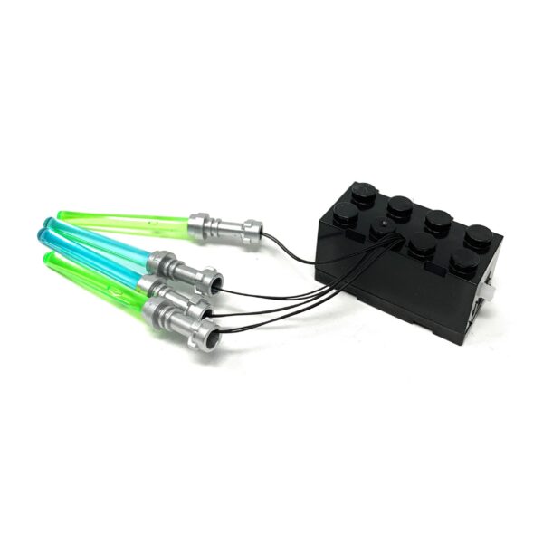 Light-Up Lightsabers for LEGO General Grievous Minifigure - Image 3