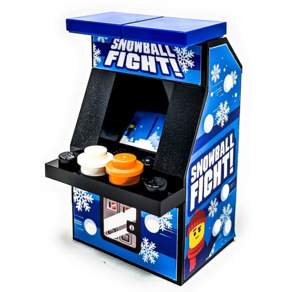 Snowball Fight Arcade Machine made using LEGO parts - B3 Customs - Image 3