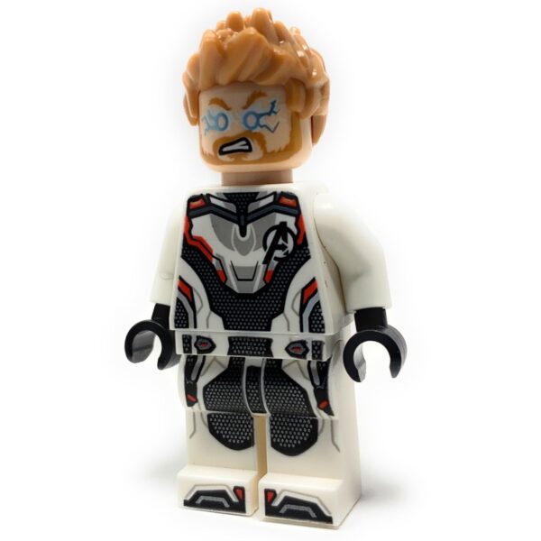 Thor (Endgame, White Jumpsuit) - LEGO Marvel Minifigure (2019) - Image 2