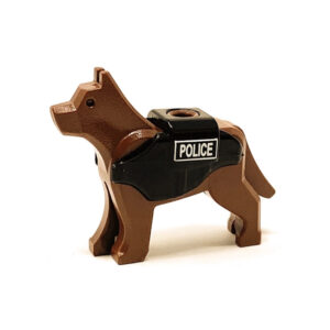 K9 Police Dog Officer - Custom Military Minifig
