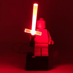 Crossguard / Kylo Light-Up Minifigure Lightsaber (Red)