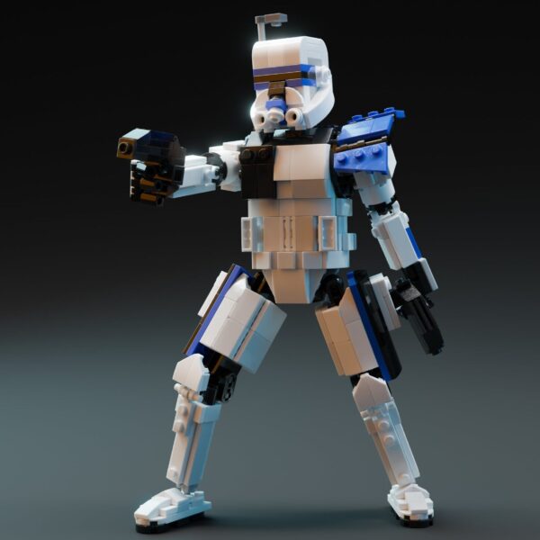 Cap Rex 9 Figure - Custom MOC made using LEGO bricks