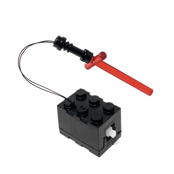 Crossguard / Kylo Light-Up Minifigure Lightsaber (Red) - Image 3