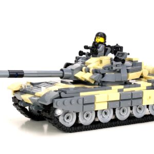 T-72 Russian Battle Tank made with LEGO parts