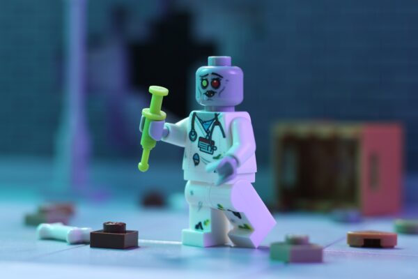 Zombie Nurse - Custom Minifig made using LEGO parts - Image 3