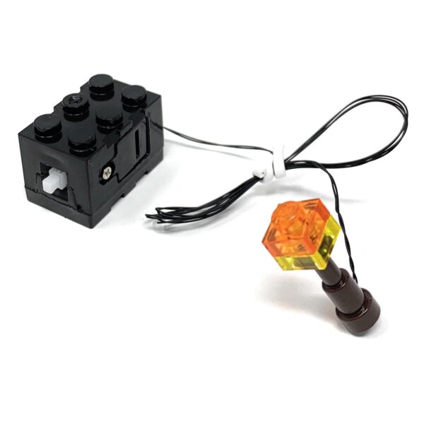 Light-Up Minecraft Torch for LEGO Minifigures - Image 3