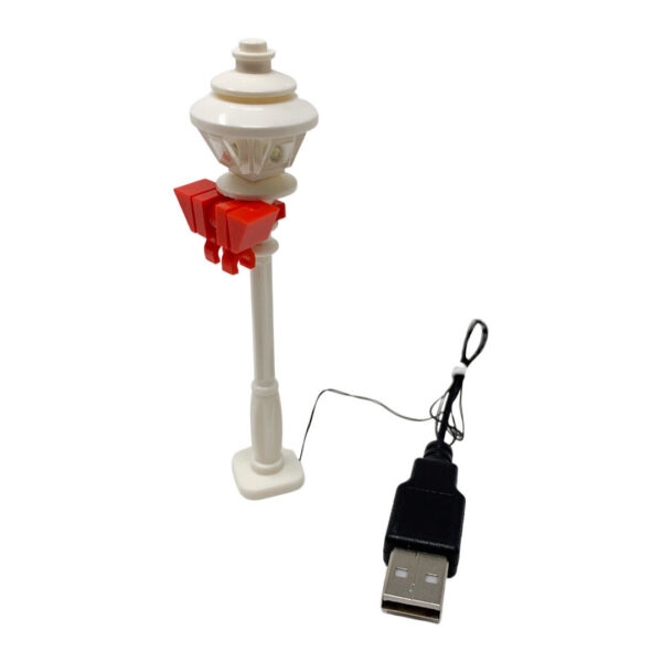 Christmas Light-Up USB Lamp Post (Yellow Light) - Image 3
