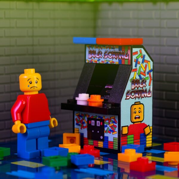 Brick Sorting - Custom Arcade Machine made with LEGO parts - Image 3