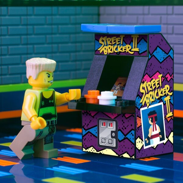 Street Bricker II - B3 Customs Arcade Machine made using LEGO parts - Image 3