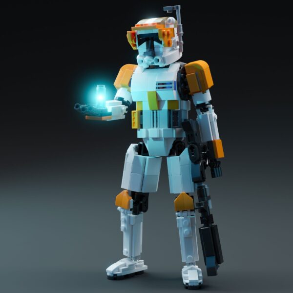 Commander Cody 9 Figure - Custom MOC made using LEGO bricks