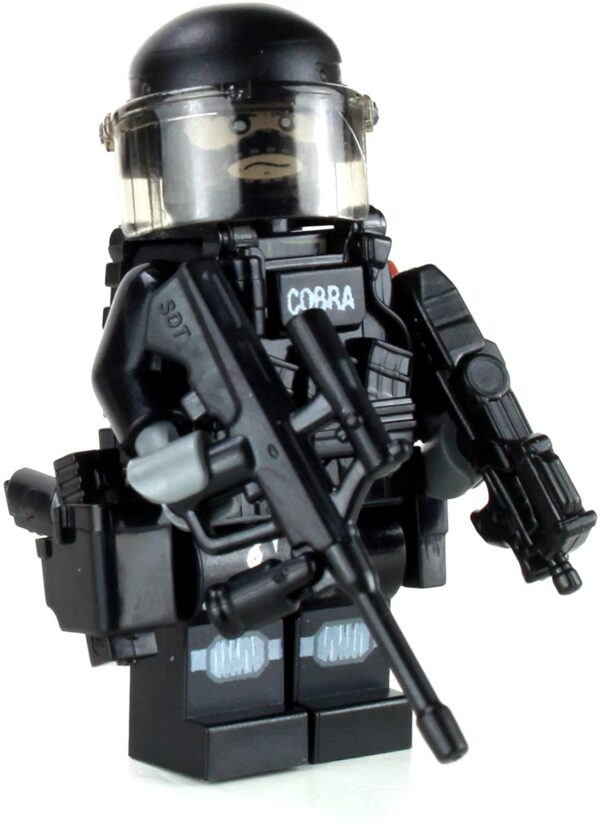 EKO Cobra Austrian Tactical Police Officer - Custom Military Minifig - Image 2