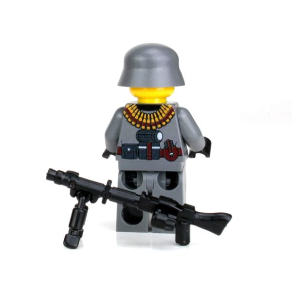German World War 2 MG Gunner - Custom Military Minifig - Image 2