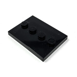 Minifigure Display Stand (4x4 Tile with Studs in Center) - Official LEGOÂ® Part