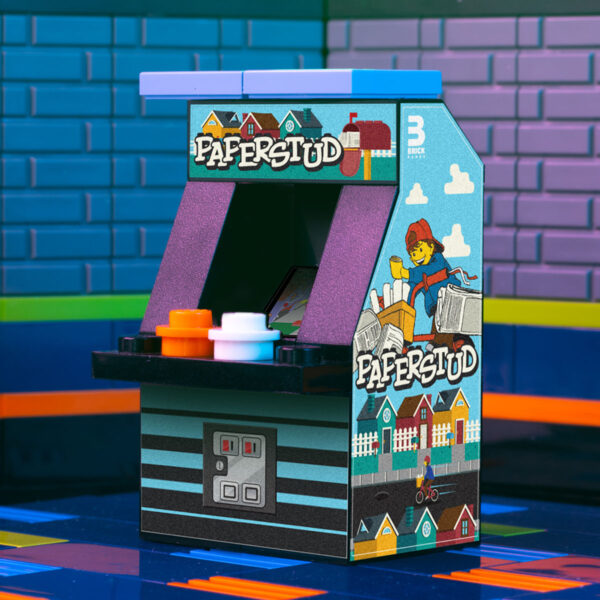 Paper Stud - B3 Customs Arcade Machine made using LEGO parts - Image 2