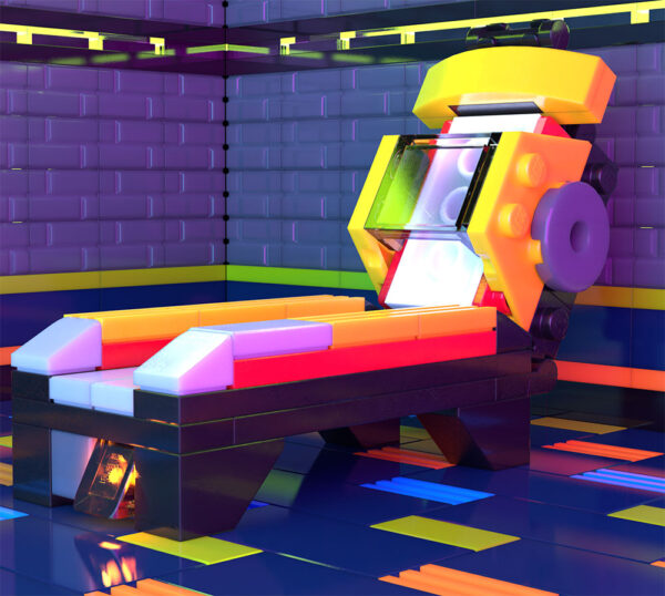 Roller Ball Arcade Machine made from LEGO parts - Image 2