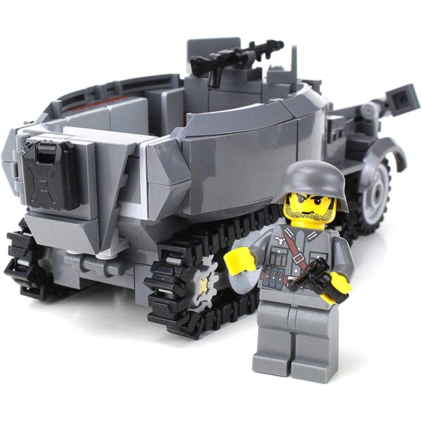 World War 2 Deluxe German Half Track - Custom Military Set - Image 2