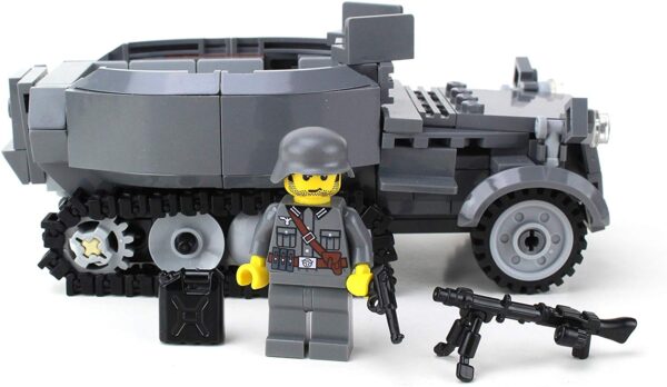 World War 2 Deluxe German Half Track - Custom Military Set - Image 3