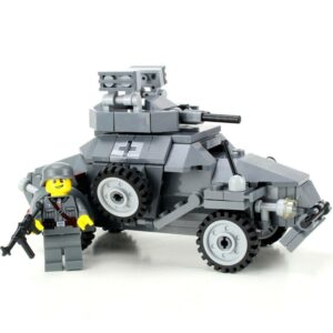 German WW2 Armored Car Sd.Kfz 222 - Custom Military Set