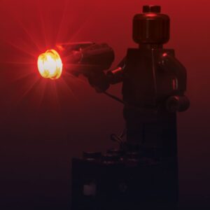 Light-Up Minifigure Blaster (Red)